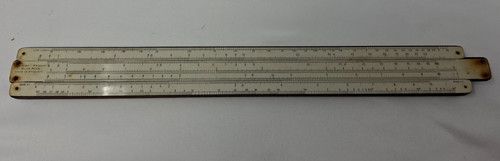 Vintage slide rule - slide,