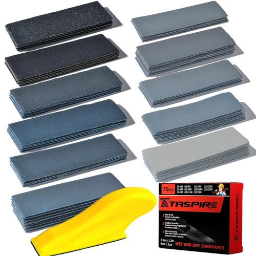 75pc wet dry sandpaper - dry,