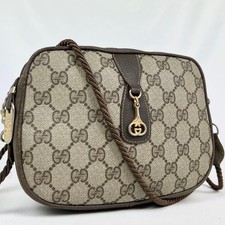 GUCCI Vintage GG Leather