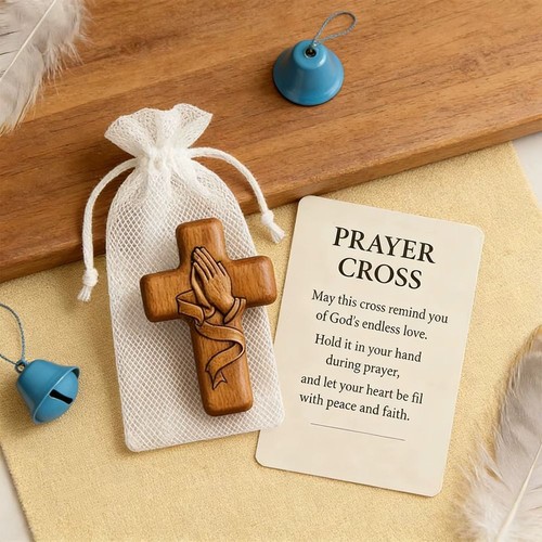 Pocket cross statue - cross, mini