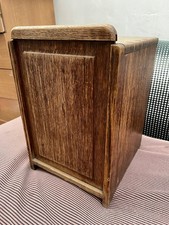 vintage wooden post office sorting box