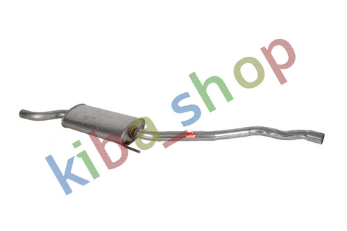 Exhaust system rear silencer - rear,
