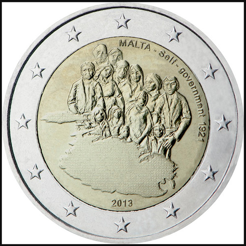 Malta coin euro - 2€,