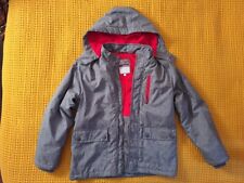 Urban 65 Outlaws.Boy's Gray Hooded Jacket with Red Details.Size-9-10 yrs.