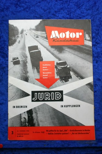 Motor rundschau opel 1200 - rundschau, 3/60