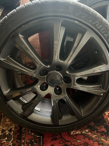 Black alloys set - 18”,