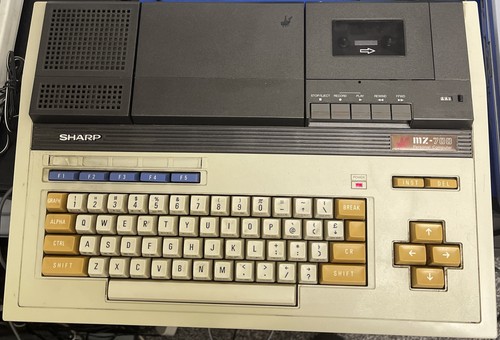 Faulty sharp mz700 computer - sharp,