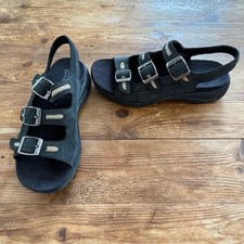 Clarks Springers Black Leather