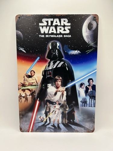 Star wars poster tin sign - poster,