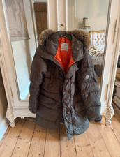 Moncler Khaki Hooded Coat
