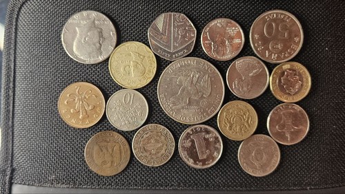 Mixed world coins - mixed,