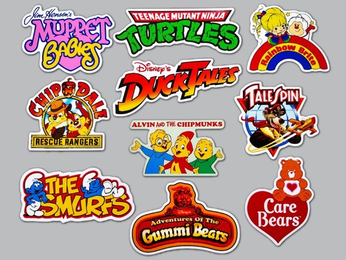 Classic cartoons vinyl sticker - vinyl,