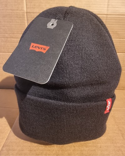 Levi navy black beanie - levi's, navy/black