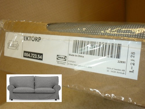 Ikea ektorp grey seat - grey, 2