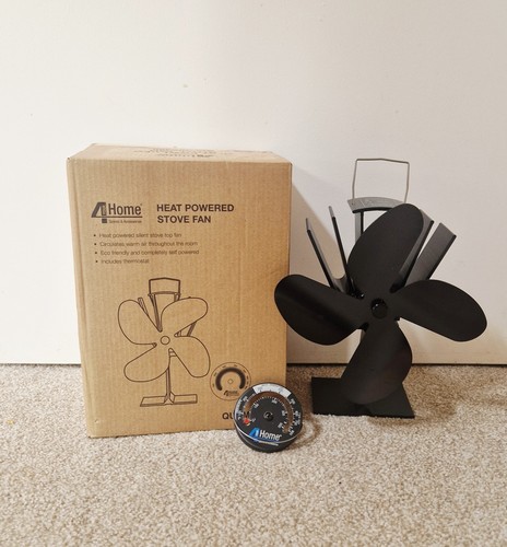 Boxed black heat powered - powered, wood