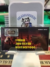 2025 1 GRAM .999 SILVER