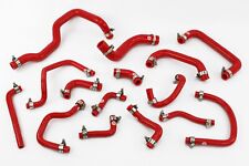 Silicone Ancillary Coolant & Breather Hoses fit Toyota MR2 MK2 NA Rev1-2 Red