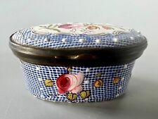 A late 18thc c.1770-80 Bilston/South Staffs enamel box