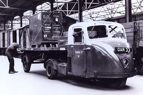 Cv530 loading lorry at - cv530,