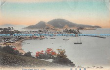 R438153 Tomo Inland Sea of Japan Made in Japan Asian Postcard