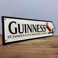 Cast iron guinness toucan - guinness, sign
