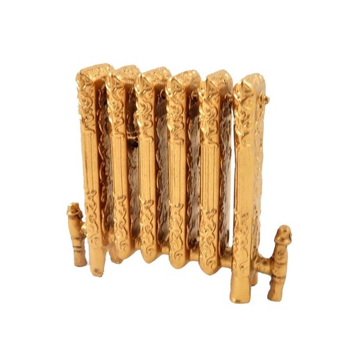 Dolls house gold ornamental - gold,
