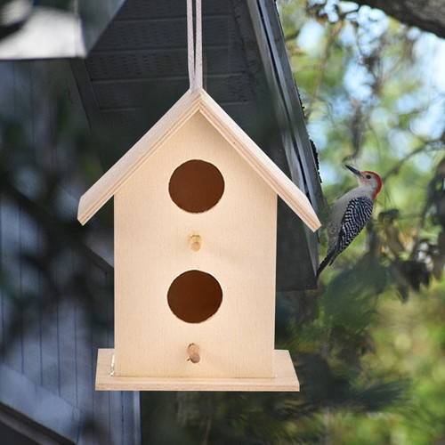 Wooden bird - (assorted,