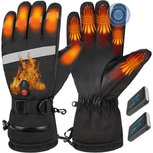 2pcs heated gloves for - 2pcs,