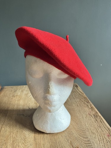 Kangol red pure - new, wool