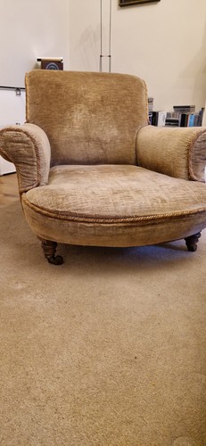 Antique victorian deep seated - victorian,