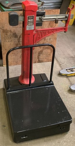 Vintage avery red platform - avery,