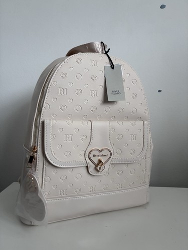 River island backpack cream - river,