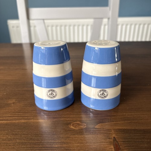 Green cornishware salt - green,