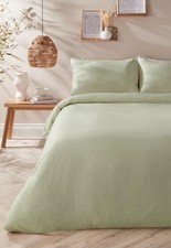 Washed Linen Blend Duvet Set