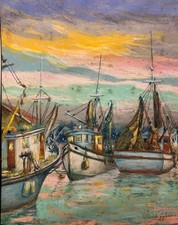 Vintage Pastel Painting