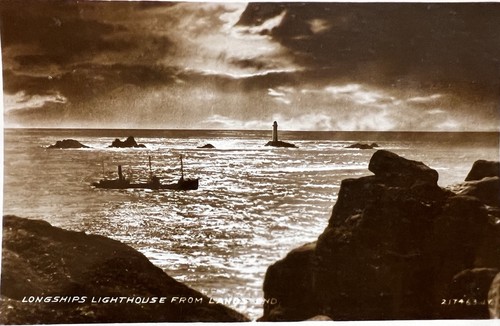 1943 longships lighthouse - 1943,