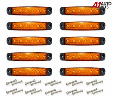 10x orange amber - orange, led