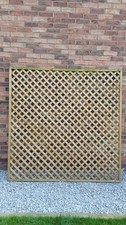 3 x lattice decorative fence panels 180cm x 180cm