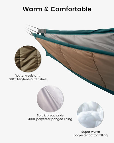 Hideout hammock underquilt - hideout,