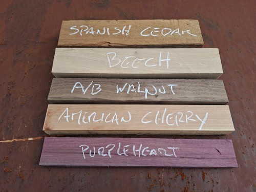 Mix bundle different woods - mix, of