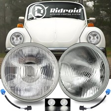Pair 7" Round Headlights