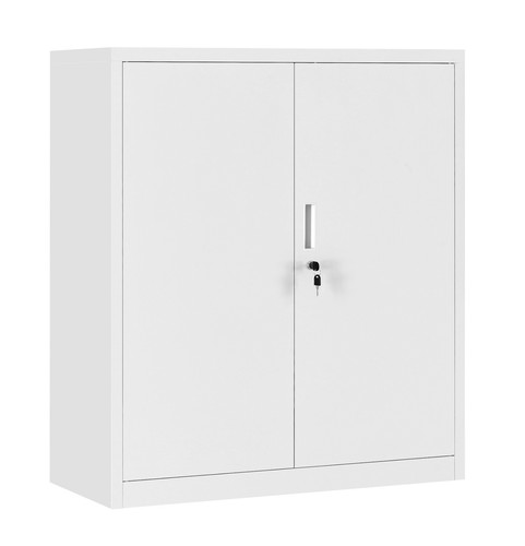 White steel storage - white, 2