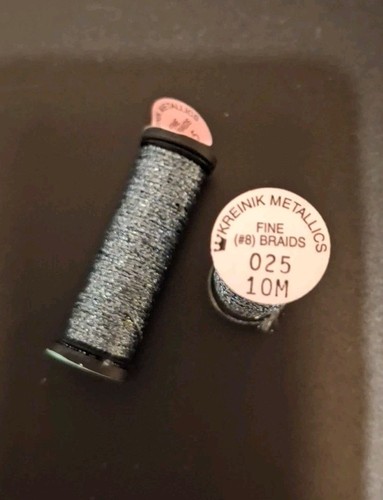 Kreinik fine braid grey - kreinik,