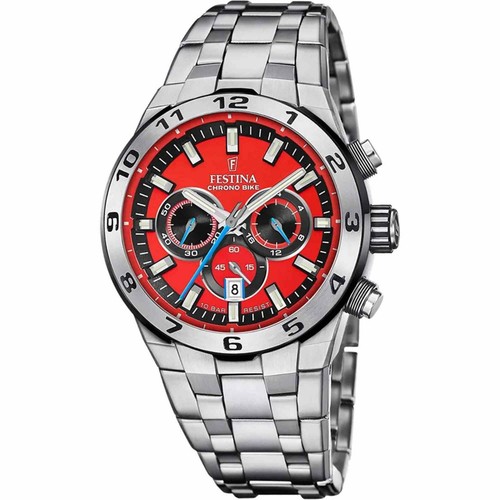 Festina f20670 men red - f20670/5, men's