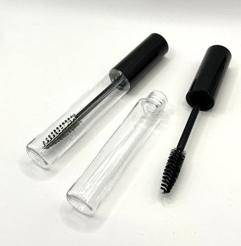 Empty plastic mascara - plastic, wand