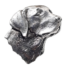 Labrador Pin Badge Brooch Lab Dog Pet Pup Pewter Badge Lapel Unisex By A R Brown