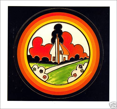 Clarice cliff card farmhouse - -,