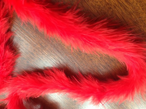 Fur trim fluffy feather - , 2