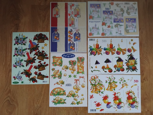 Christmas decoupage a4 - christmas,