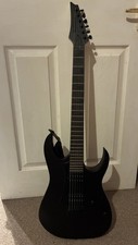 Ibanez Gio GRGR330EX-BKF Electric Guitar, Black Flat